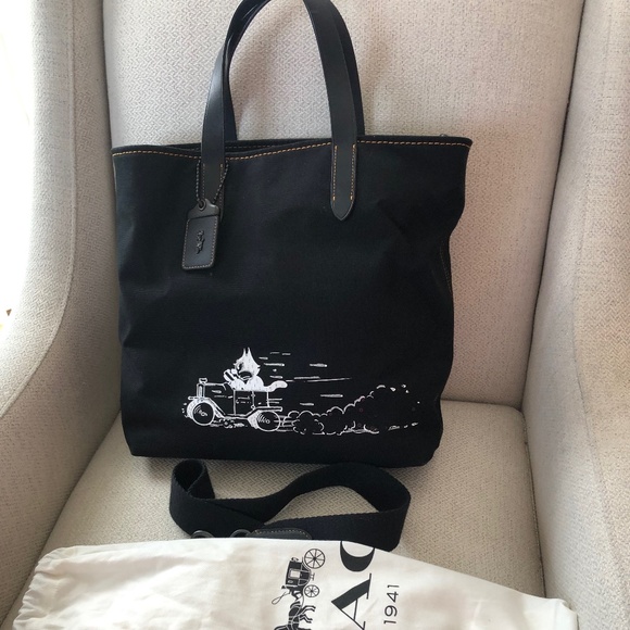 Coach Felix The Cat Tote - Picture 1 of 12